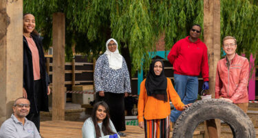 Grass roots park opens in east London