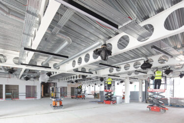 11-12 Wellington Place internal frame