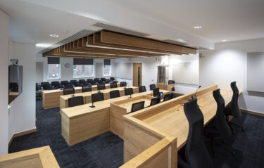 High quality fitout and refurbishment for HM courts and tribunals service, Watford