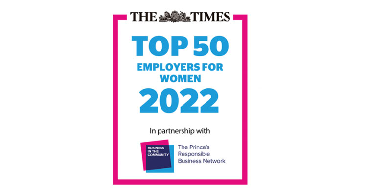 The Times top 50 employers for women