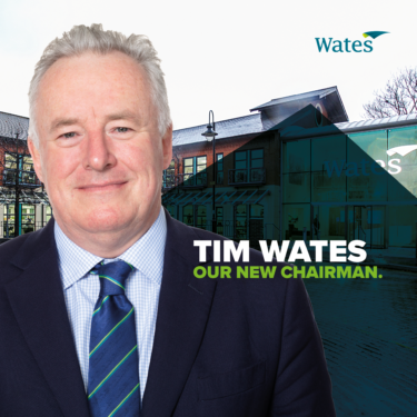 Tim Wates succeeds Sir James Wates CBE as our Chairman