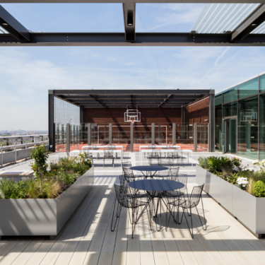 Kingdom Street Construction London Commercial roof basketball