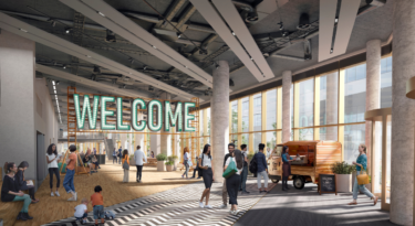 Welcome Building interior.