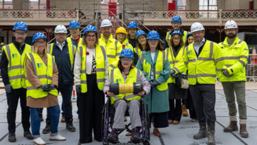 New time capsule buried at Derby Market Place