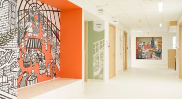 Chelsea and Westminster Hospital children's ward Wates