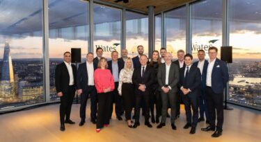 Wates Fit Out team at the event