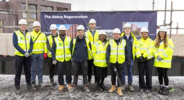 Milestone moment with 139 new homes topped out in Camden
