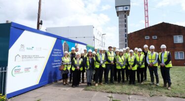 Channel View Topping Out Cardiff