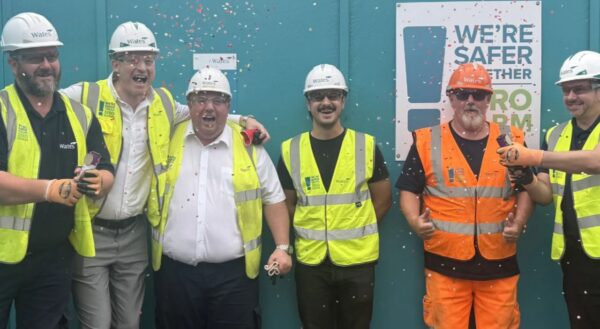 Wates Residential team celebrates first NHBC Pride in the Job Award in Wales