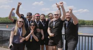 Dragon boat racing celebrations
