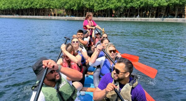 Dragon boat racing racers