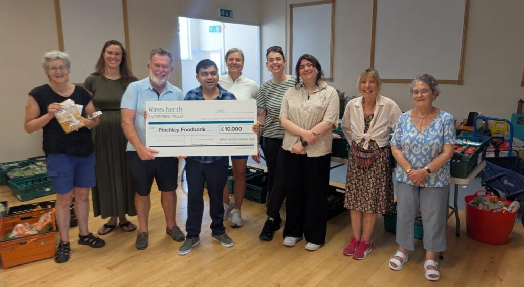 Finchley foodbank donation