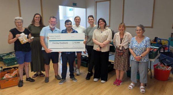 Finchley foodbank donation