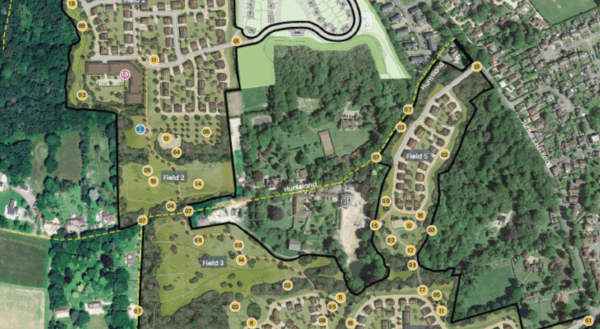 Our Developments business granted planning permission new homes in Crawley Down