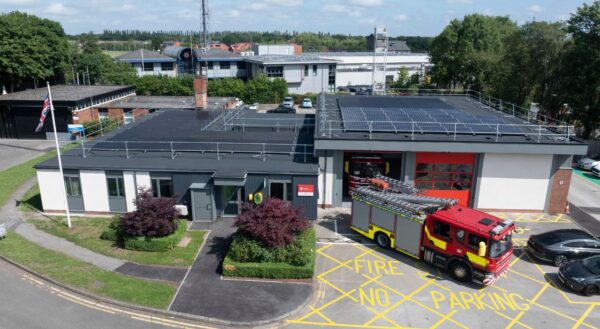 Winsford Fire Station fire engine