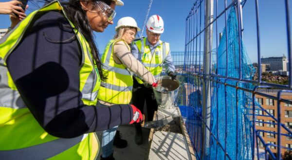 Cecil Avenue topping out ceremony