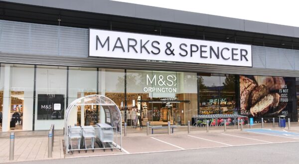 Marks and Spencer front of the store Orpington