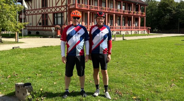 Wates cycling across WWI battlefields