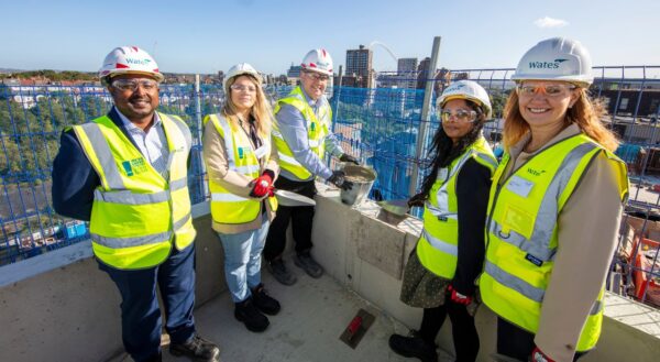 Wembley regeneration reaches new heights with Cecil Avenue topping out