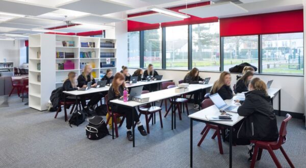 Hartshill School library