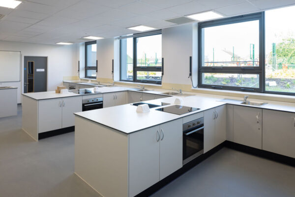 Kineton High School food tech room