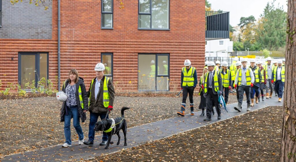 Gorse Ride Wates site workers