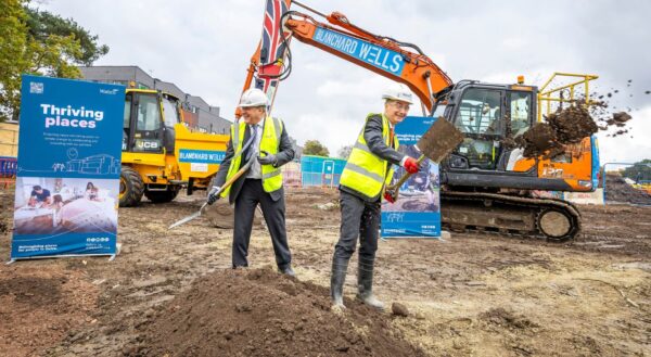 Wates ground breaking Gorse Ride