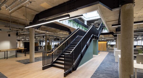 staircase at Halifax Trinity Road