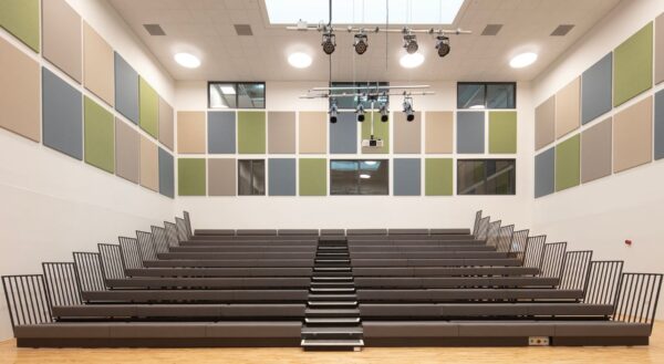 Woldgate School and Sixth Form College assembly hall