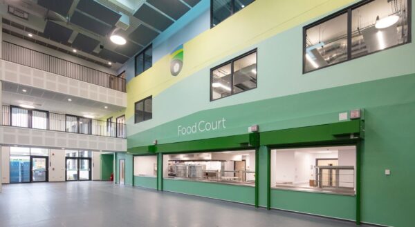 Woldgate School and Sixth Form College food court