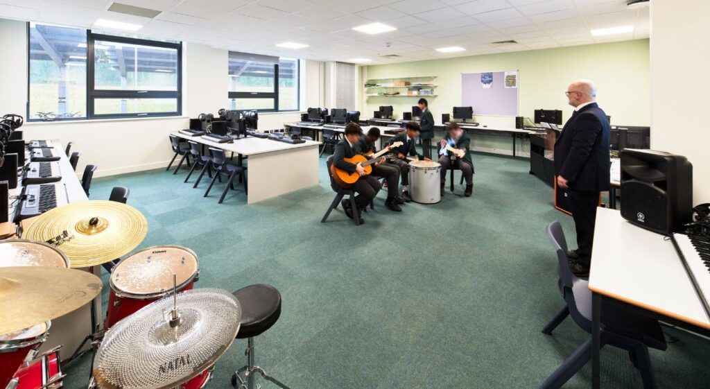 Brook Mead music room