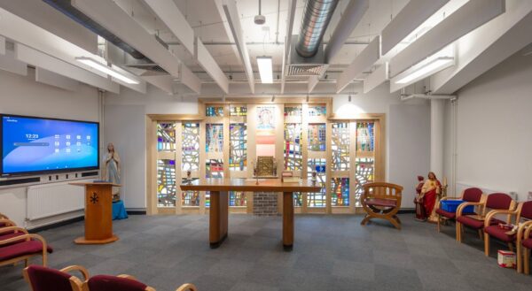 St John Fisher School changing room
