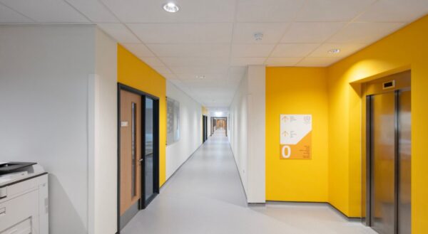 St John Fisher School hallway