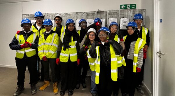 Build UK Open Doors kids posing