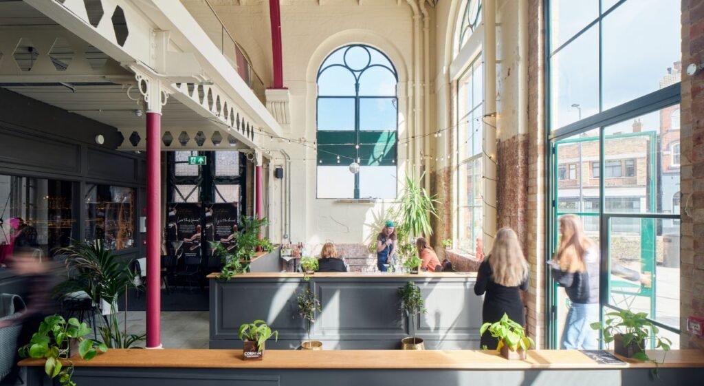 Derby Market Hall restaurant