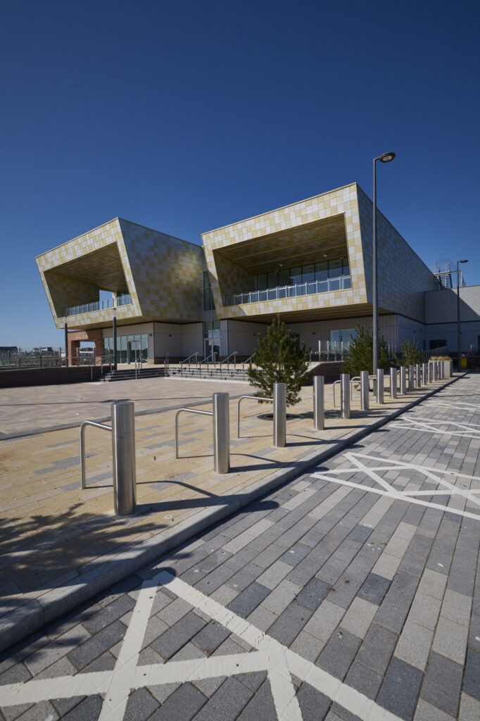 Highlight Leisure Centre, Hartlepool exterior image of completed project portrait
