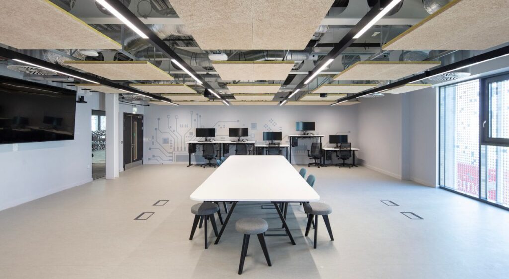 Teesside University study room