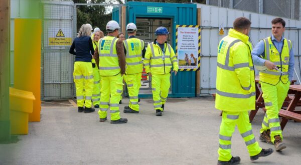 Erestoke worksite entrance