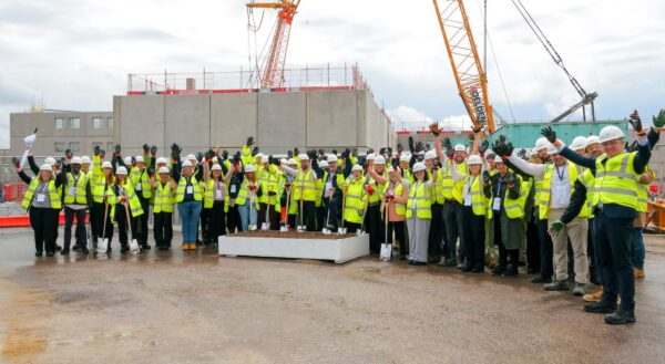 Groundbreaking event at HMP Wayland
