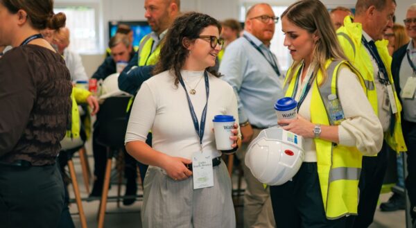 HMP Wayland construction people chatting