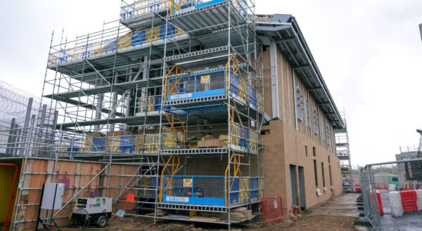 HMP Wayland construction site