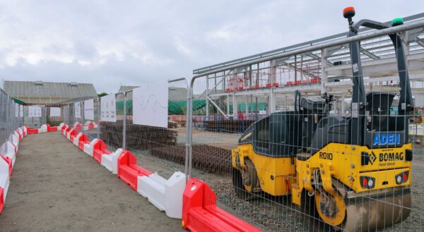 HMP Wayland construction site Norfolk