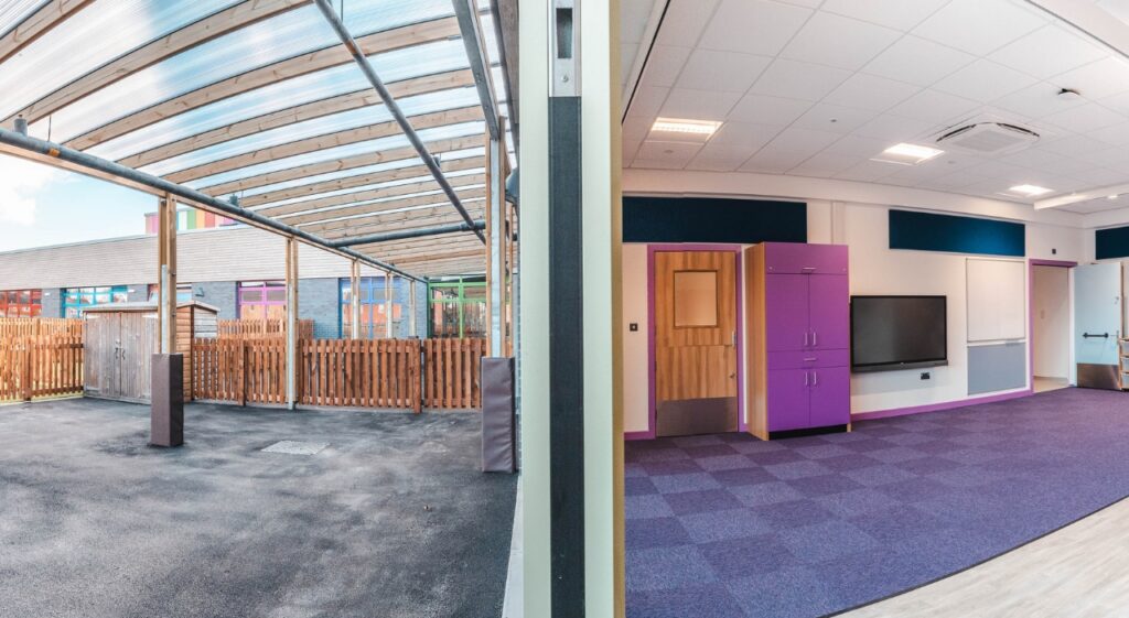 Gosberton House Academy outside and inside
