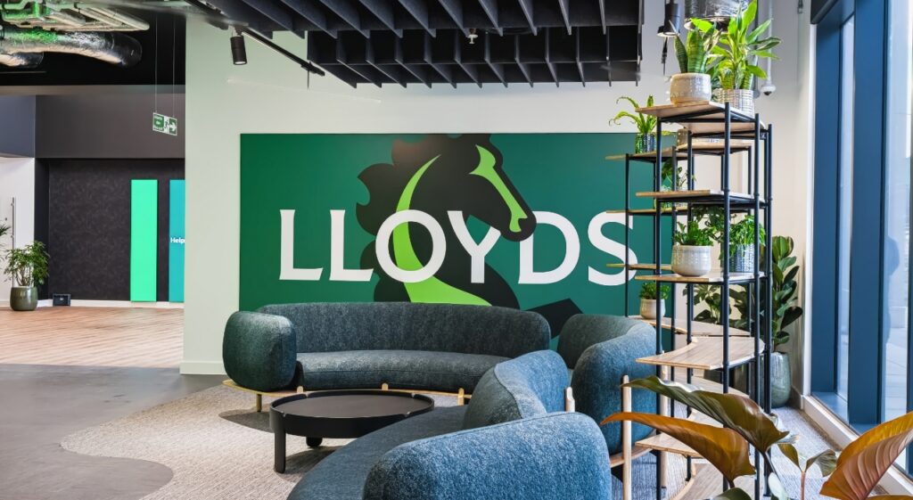 Lloyds Banking Group Cardiff Hub lounge