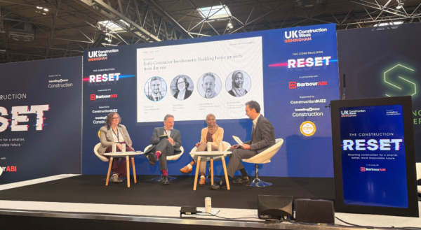 Karen Heigham at UK Construction Week