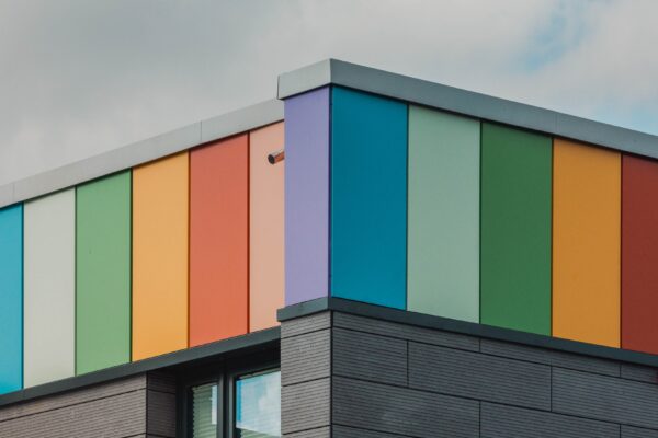St. Christopher School Lincoln exterior detail